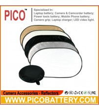 photography 5-in-1 collapsible Multi Oval disc Light reflector 60*90cm BY PICO